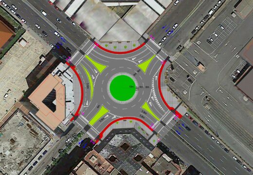 O Concello creará unha glorieta no cruzamento entre Ramón y Cajal e a avenida do Exército para mellorar o tráfico e a mobilidade peonil e ciclista